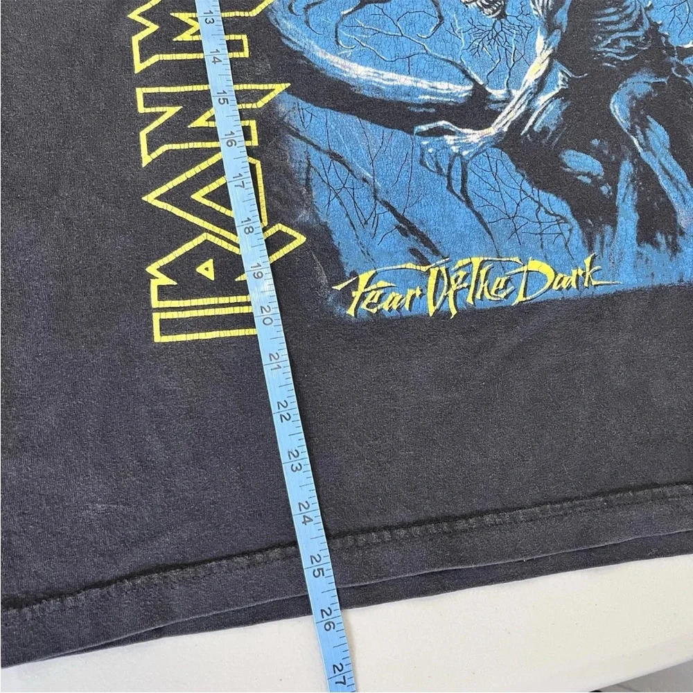 Iron Maiden Fear Of The Dark Black T-Shirt Men’s Size‎ M